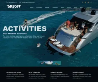 Takeoffibiza.com(TAKEOFF® Ibiza) Screenshot