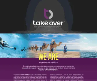 Takeover.com.mx(Top entertainment company) Screenshot