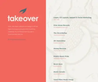Takeoverstudio.com(Takeover Studio) Screenshot