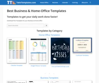 Taketemplates.com(Best Business & Home) Screenshot