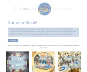 Takethecake.ie(Baking the world a better place) Screenshot