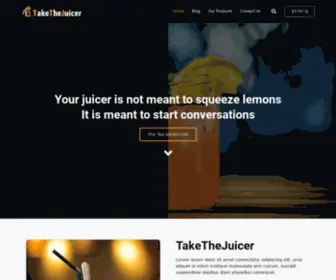 Takethejuicer.com(Takethejuicer) Screenshot