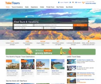 Taketours.com(TakeTours) Screenshot