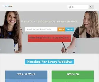 Takewebhost.com(Domain Registration & Web Hosting) Screenshot