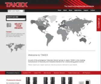 Takex.com(Designing and manufacturing precision sensing technologies since 1959) Screenshot