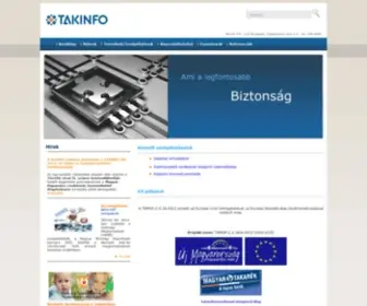 Takinfo.hu(Takinfo kft) Screenshot