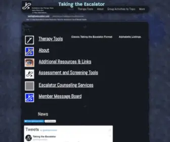 Takingtheescalator.com(Taking the Escalator) Screenshot