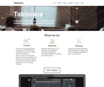 Takionics.com(Takionics) Screenshot