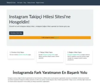 Takipci1.com(İnstagram) Screenshot