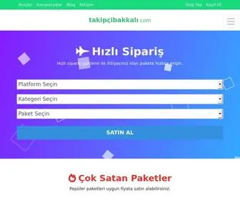 Takipcibakkali.com(Takipçi Bakkalı) Screenshot