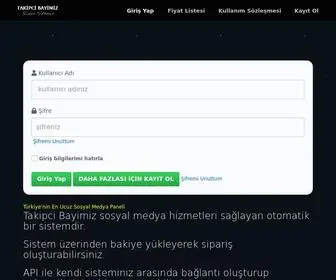 Takipcibayimiz.com(Takipci Bayimiz) Screenshot