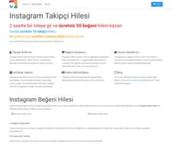 Takipcikutusu.org(Nstagram Takip) Screenshot