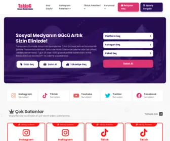 Takipg.com(Sosyal Medya Ajans) Screenshot