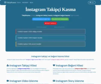 Takipkasma.com(Instagram Takipçi Hilesi) Screenshot