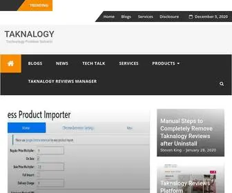 Taknalogy.com(Technology Problem Solvers) Screenshot