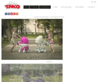 Tako-Poland.eu(WÓZKI TAKO) Screenshot