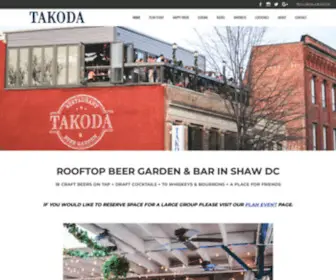 Takodadc.com(Beer garden & rooftop bar) Screenshot