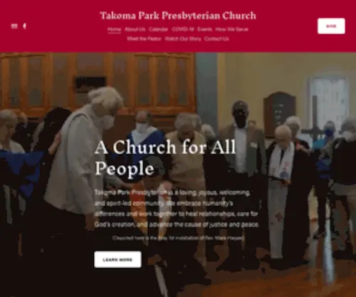 Takomaparkpc.org(Takoma Park Presbyterian Church) Screenshot
