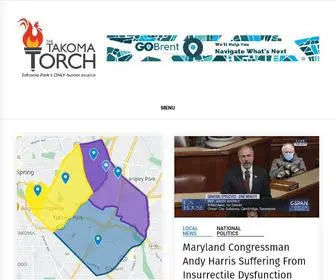 Takomatorch.com(Takoma Park's ONLY Humor Source) Screenshot