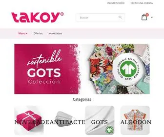 Takoy.es(Telas estampadas por metro) Screenshot