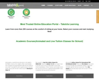 Takshilalearning.com(Takshila Learning) Screenshot