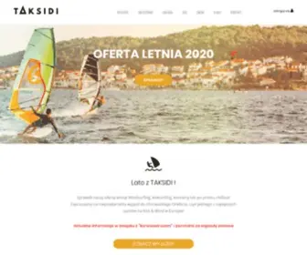 Taksidi.pl(Organizujemy najlepiej zaplanowane wyjazdy na narty i snowboard do Alp) Screenshot