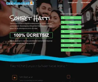 Taksimchat.com(Home) Screenshot