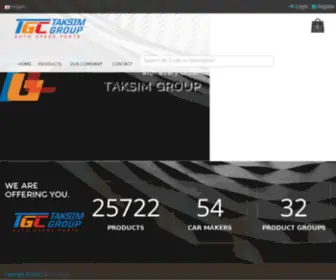 TaksimGroup.com(Taksim Group) Screenshot