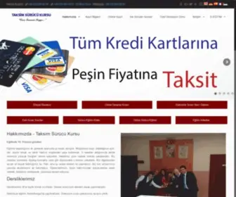 Taksimsurucukursu.com(Taksim Sürücü Kursu 19 Yıllık kalitesi ve tecrübesiyle Beyoğlu) Screenshot