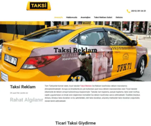 Taksireklam.com(Taksi Reklam) Screenshot