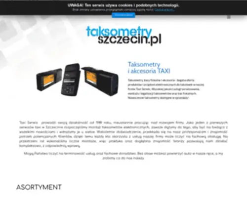 Taksometry-SZczecin.pl(TAXI SERWIS) Screenshot