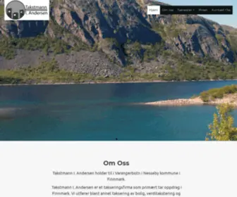 Takstmanniandersen.no(Home) Screenshot