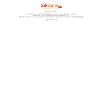 Taktanio.pl(Top promocje i wyprzedaże w sieci) Screenshot