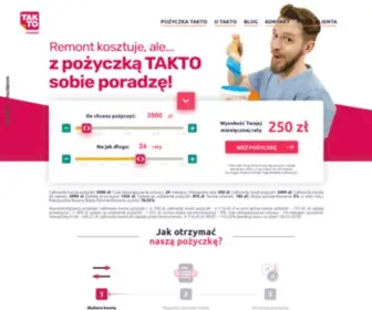 Taktofinanse.pl(Pożyczki) Screenshot