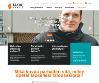 Takuusaatio.fi(Takuusäätiö) Screenshot