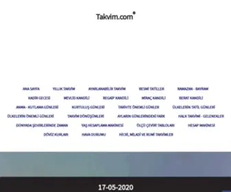 Takvim.com(2024 Takvim Resmi Tatiller Miladi Hicri Rumi Bayram Calendar new) Screenshot