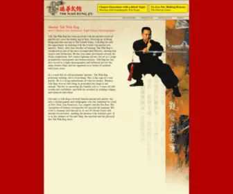 Takwahkungfu.com(Tak Wah Kung Fu) Screenshot