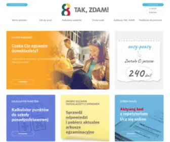TakZdam.pl(Strona główna) Screenshot
