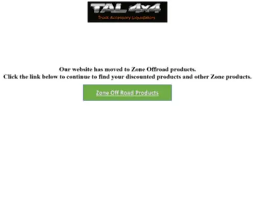 Tal4X4.com(Discount Lift Kits) Screenshot