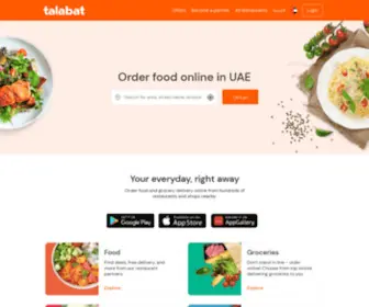 Talabat.com(Online Food Delivery) Screenshot