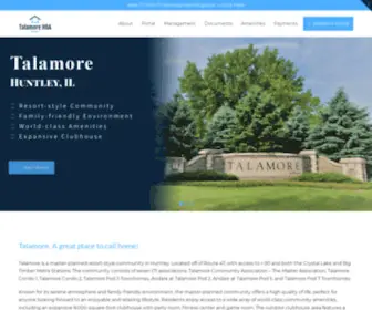 Talamorecommunity.org(A great place to call home) Screenshot