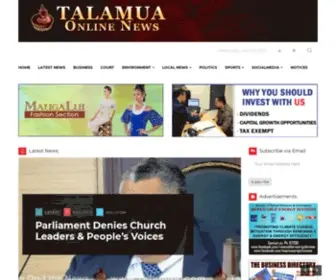 Talamua.com(Front Page) Screenshot