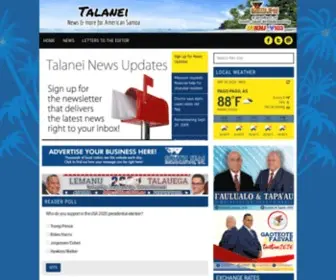 Talanei.com(News Now for American Samoa) Screenshot