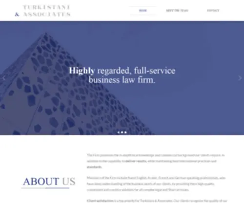 Talawksa.com(Turkistani & Associates) Screenshot