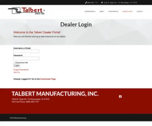 Talbertdealer.com Screenshot