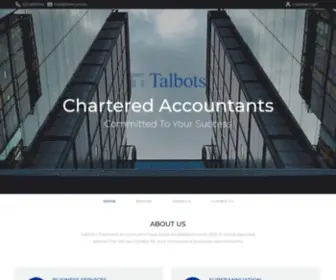 Talbots.com.au(Talbots Chartered Accountants) Screenshot