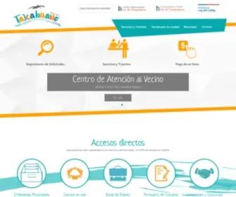 Talcahuano.cl(Sitio Web de la Ilustre Municipalidad de Talcahuano) Screenshot