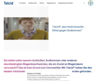 Talcid.de(Talcid®) Screenshot