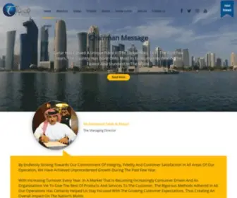 Talebgroup.com(Al-Khauri Companies) Screenshot