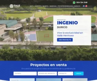 Taleinmobiliaria.com(Tale inmobiliaria) Screenshot